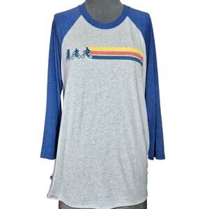 Stranger Things Graphic Baseball Tee Size Medium